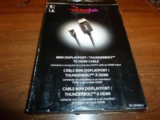 New Rocketfish RF-DP40612 Mini Displayport to HDMI Adapter Cable - 6FT