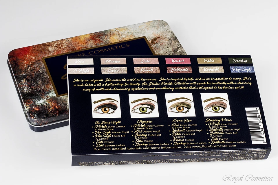 Pure Cosmetics Studio Palette High Professional Quality Shimmers Matte Eyeshadow - Image 4 of 4