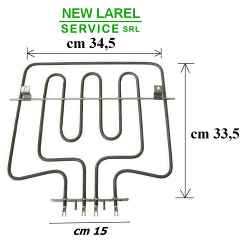 RESISTENZA FORNO REX ELECTROLUX ZANUSSI DOPPIA GRILL SUPERIORE 3570337018 |  eBay