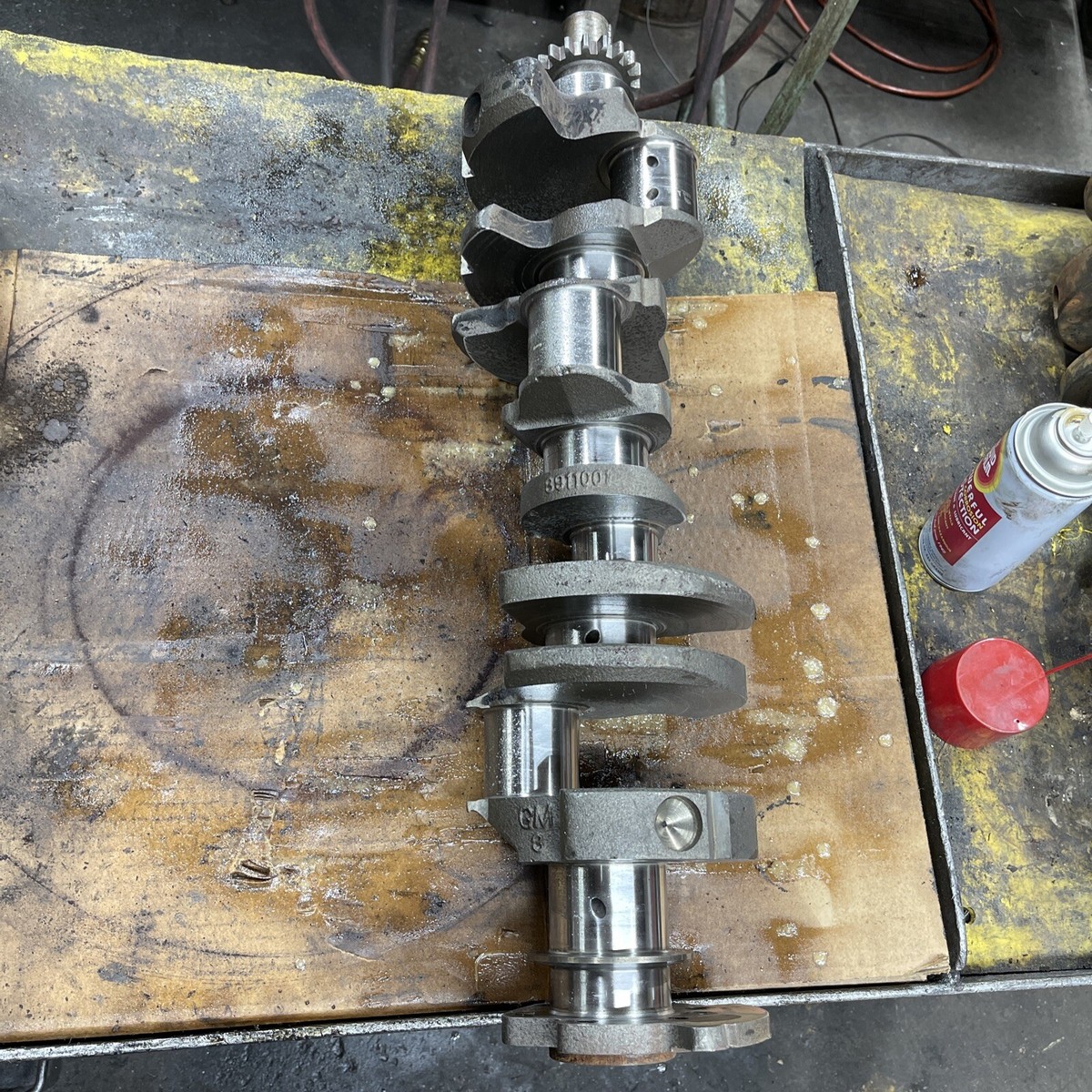 STANDARD CRANKSHAFT No Drill GM 327 1968-69 GM 1968-73 LARGE