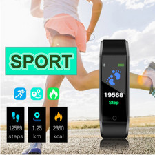 Fitness Smart Watch Activity Tracker Heart Rate For Women Men Oxygen BP Monitor 4
