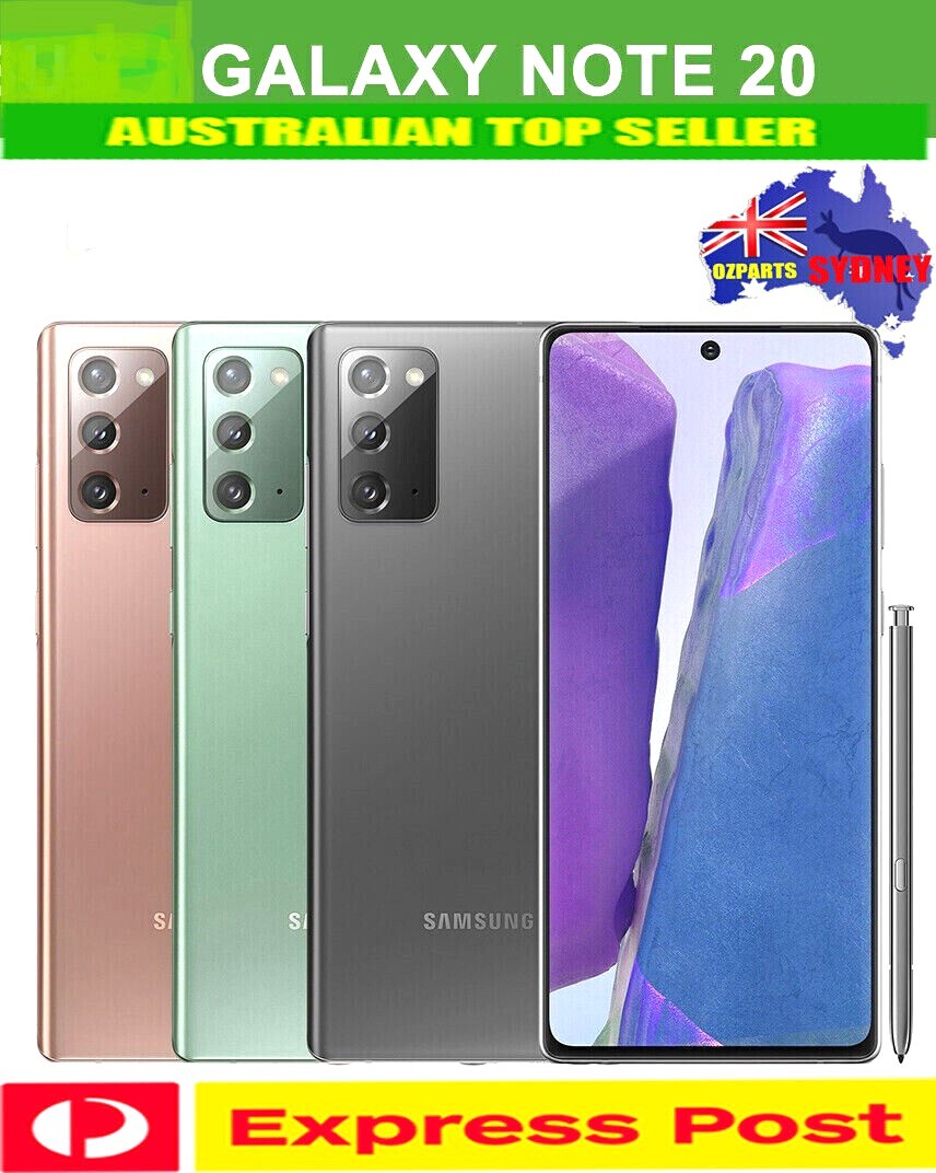 NEW Samsung Galaxy Note 20 5G SM-N981U, Unlocked Smartphone, 128GB, SYDNEY  STOCK