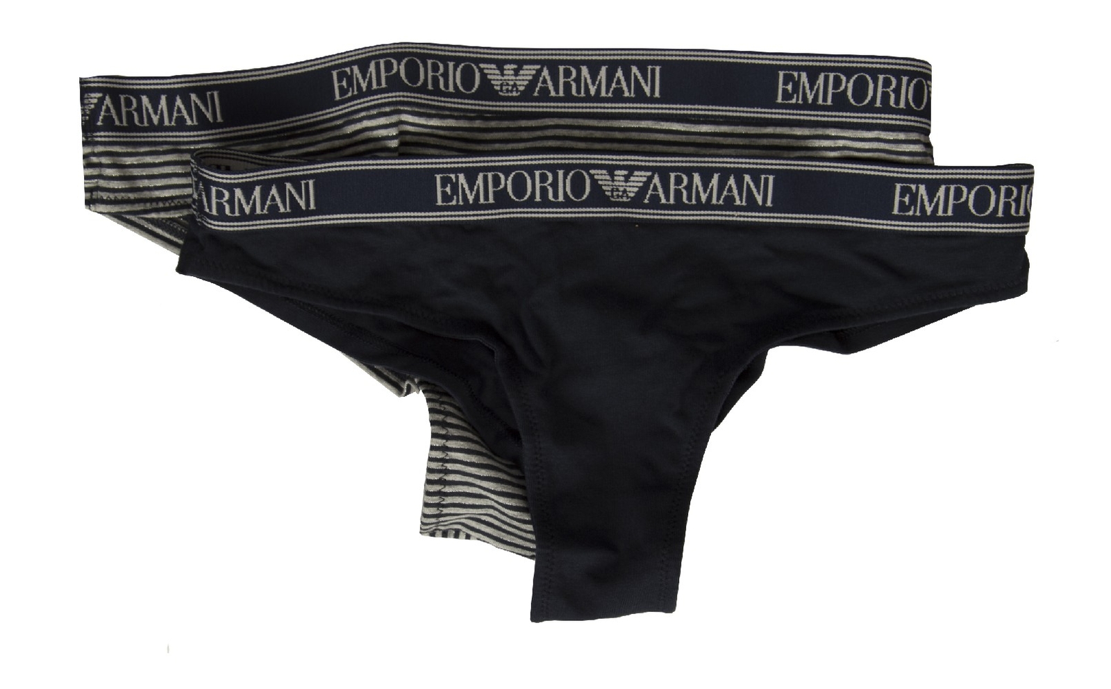 бразильские слипоны для дам от EMPORIO ARMANI, 2 шт., эластичный пояс
