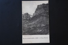 Carte Postale Ancienne Drôme : Environs Châtillon-en-Diois - Village d'Archiane