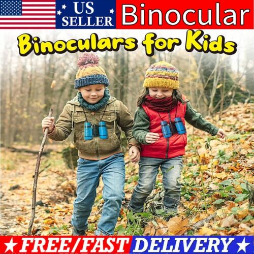 4x30 Maginification Kids Binoculars Scope Toy Gift for Bird Watching Outdoors