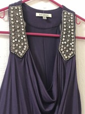 Bordeaux Los Angeles Dress Size Small Purple. Made in USA