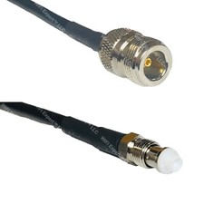 RG58 N FEMALE to FME FEMALE Coaxial RF Cable USA-Ship Lot
