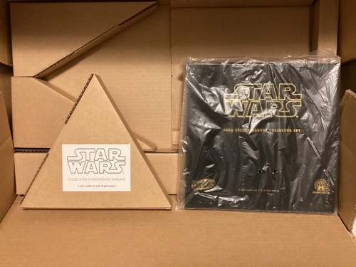 STAR WARS MASTERWORKS PRINT LITHOGRAPHS BADGE PIN MOVIE COLLECTIBLE NEW SEALED - Picture 9 of 11