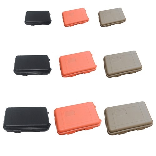 Boîte de survie étanche VINGVO - Orange - Équipement de survie en plein