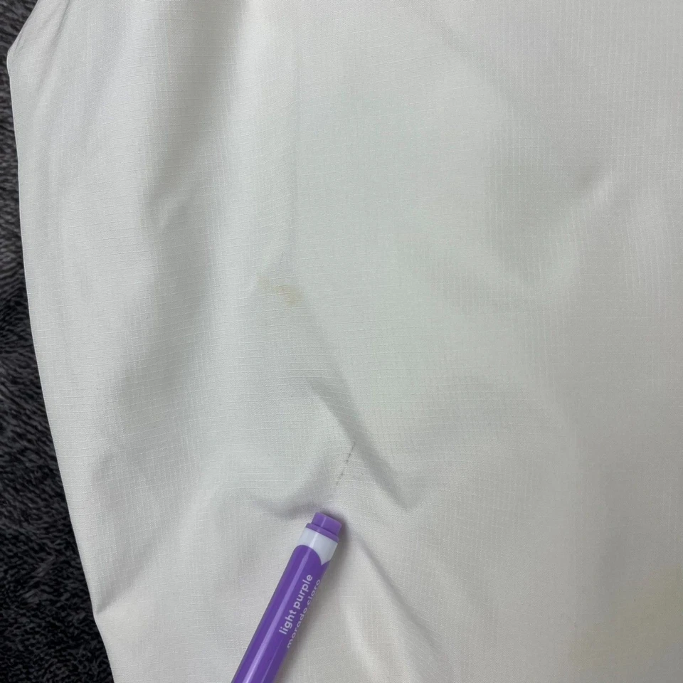 Vtg 90s Saints Reebok Spellout 1/4 Zip Windbreaker Jacket Mock Neck Men's M* NFL - Image 4 of 4