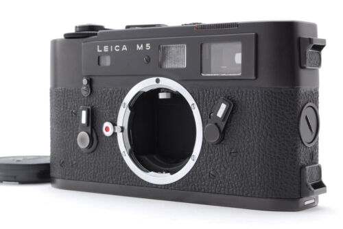 [Near MINT] Meter Works Leica M5  2Lug Black 35mm Film Camera From JAPAN - Picture 1 of 12