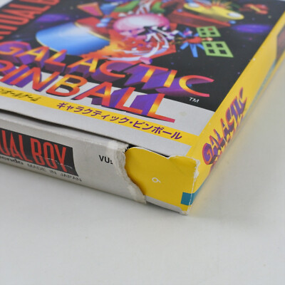 GALACTIC PINBALL Virtual Boy Nintendo d377 vb | eBay