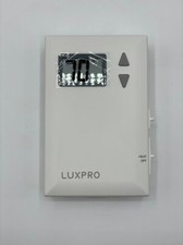 Lux PSD010B 24 V Battery Powered Digital Heat Thermostat for sale online |  eBay