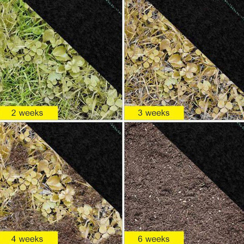 Weed Proof Membrane Weed Control Fabric Ground Cover Weed Barrier