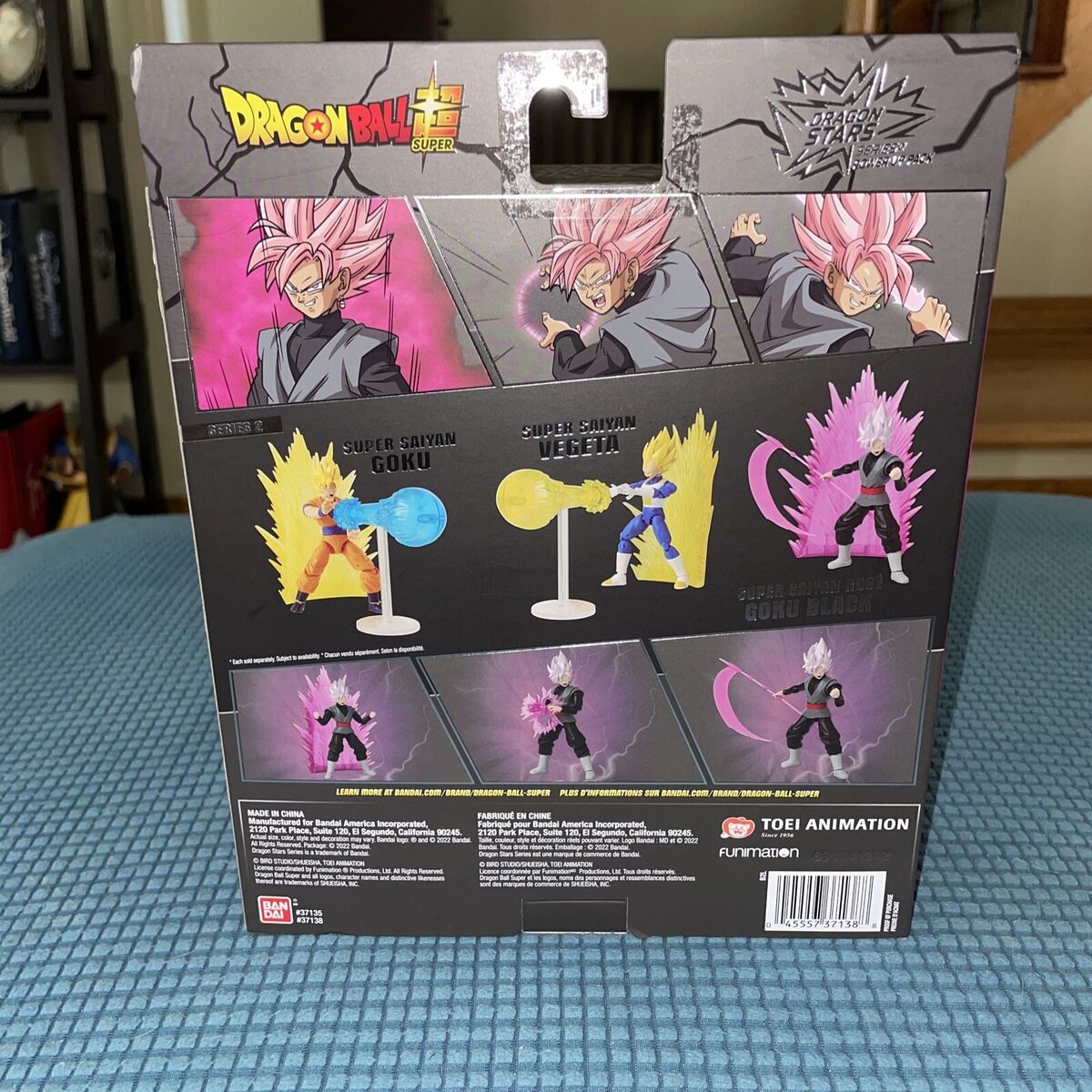 Bandai Dragon Ball Super Dragon Stars Power Up Pack Goku Black Rose Action  Figure 37138 - Best Buy