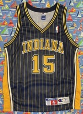 Authentic Rare Vintage Champion NBA Indiana Pacers Ron Artest Basketball Jersey