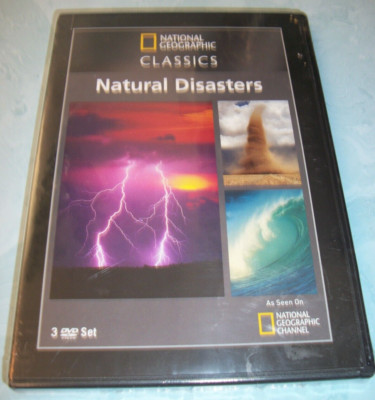 National Geographic Classics: Natural Disasters (3-DVD Set, 2012) New Unopened!