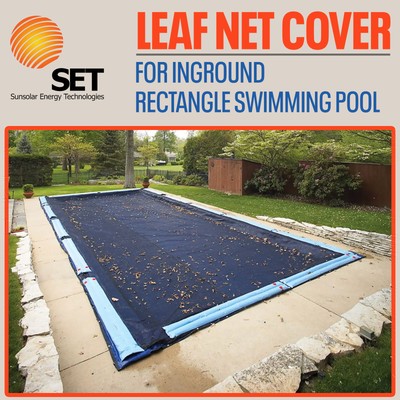 Sunsolar Energy Technologies Leaf Net Cover for Rectangular Above Ground Pool