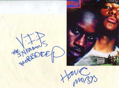 Mobb Deep Autographs