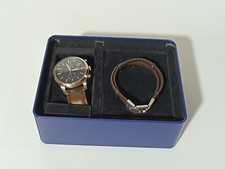 Fossil Townsman Chrono Herrenuhr + Leder Armband Set FS5967SET  _0.3_5