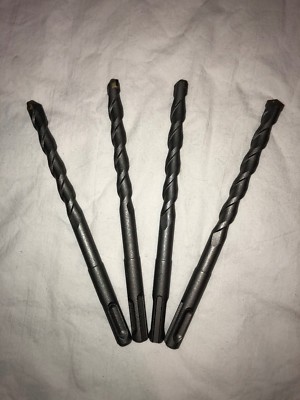 Qty 4 SDS Rotary Hammer Drill Bits 1/2'' x 6 1/4'' fit Hilti Bosch DeWalt Mikita