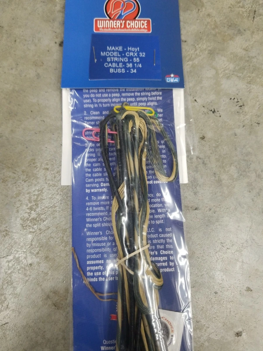 Câbles De Commande Flightwire Firststring Pour Hoyt Spyder 30 – Compound Cables Alpha Max