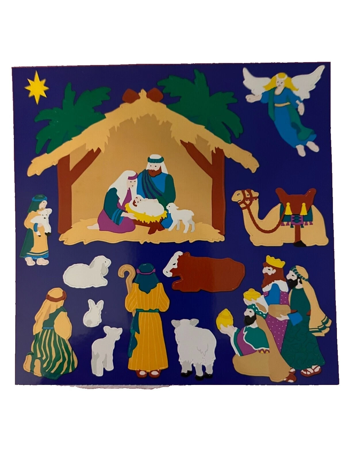 Pegatinas religiosas para hacer tarjetas y libros de recortes