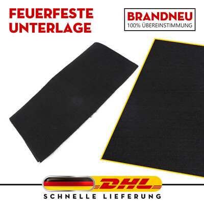Grillteppich BBQ Matte Feuerfest Verhindert Fettspritzer Grillmatte Rutschfest