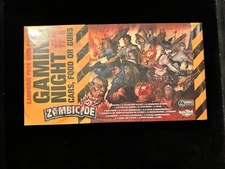 NEW Sealed Zombicide Gaming Night #1 - Cars, Food, or Guns Miniatures Game CMON