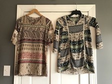 Tea n Rose Young Lot of 2 Bohemian Hippy Dress Girls Size Small