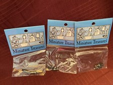 Collectible Miniature Soda Pop Bottles- Dollhouse Size- 3 Packages 2 in Each Pk