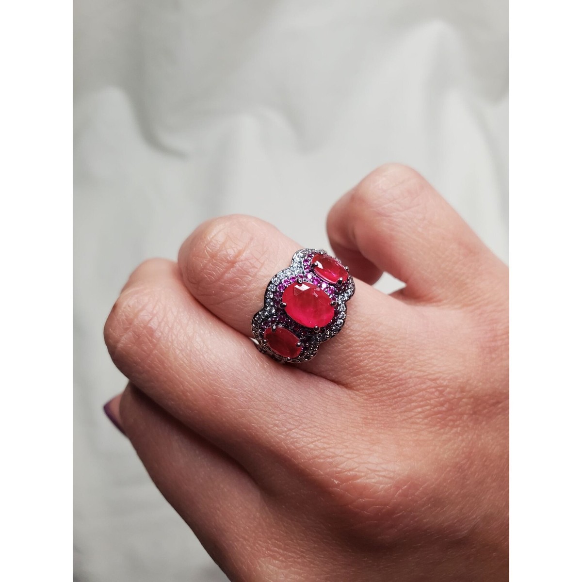 ☆nff☆ gem string ring setpink brown nff1 Buy D'Joy Ilakaka Hot Pink Sapphire (FF) and Multi Gemstone