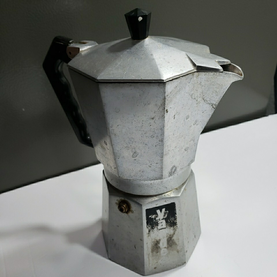 Vintage Vandel 165 Stovetop Moka Coffee Espresso Express Pot Made in Italy 80s