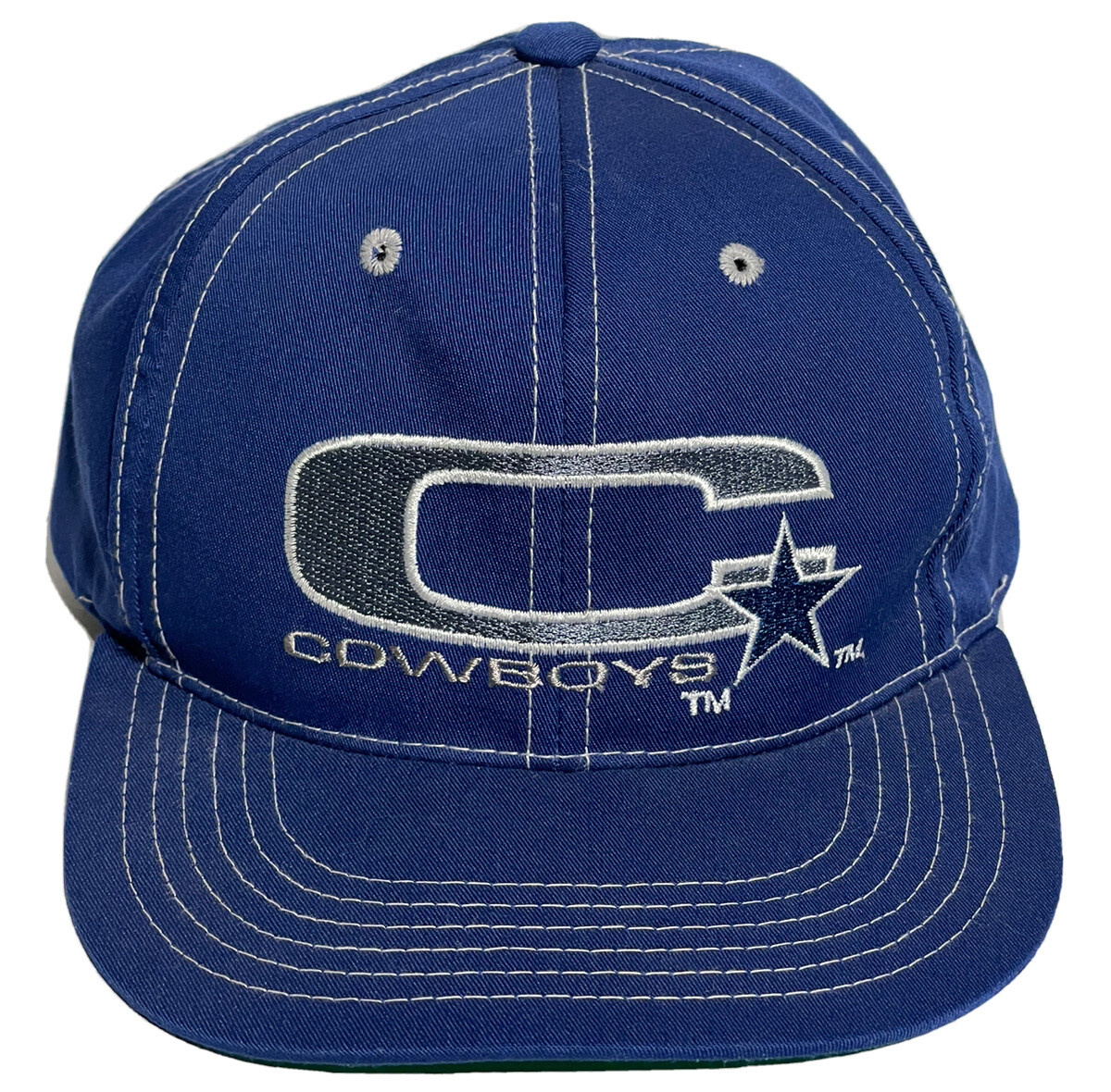 Rare Vintage Annco Dallas Cowboys Snap Back Hat NFL Blue Football