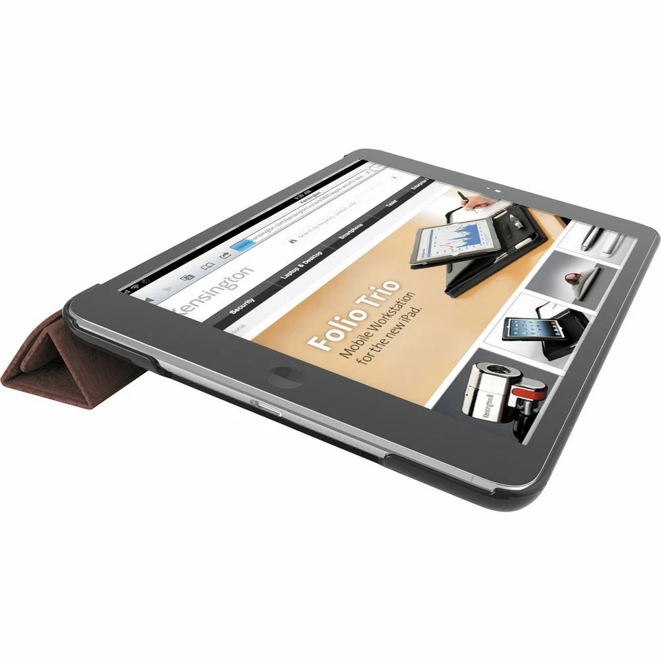 Kensington iPad Mini 7.9 1st 2nd 3rd Gen Leather Case Cover Stand Magnetic - Image 4 of 4
