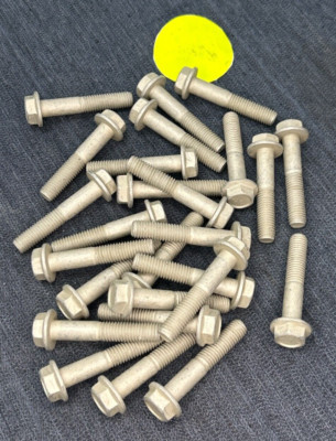 NAVISTAR HEX FLANGE BOLT M10 x 1.5 X 55MM PARTIALLY THREADED 3918143C1 LOT OF 25