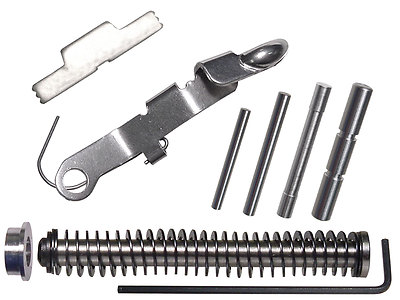 NDZ Complete Stainless Guide Rod G20 GL17 Kit Set for Glock GEN 4 , 3 Pin Models