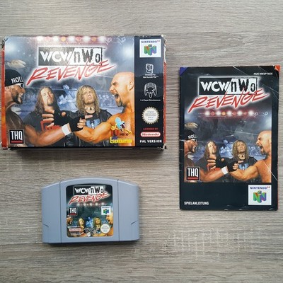 N64 WCW NWO Revenge in OVP Anleitung Nintendo 64 PAL Spiel