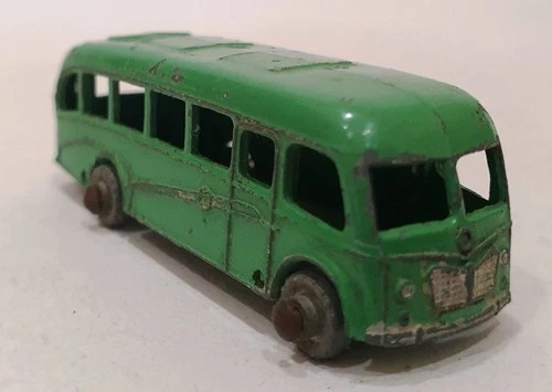 Vintage Matchbox Lesney 21a Bedford Luxury Long Distance Coach Bus C1958 Model