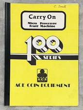 Carry On Micro Processor Fruit Machine 100 Series Ace Coin Equipment