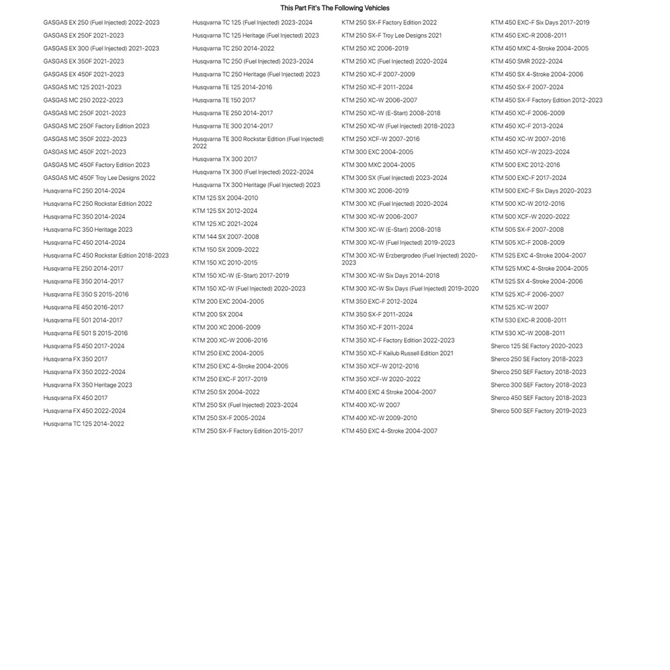 Tapa depósito freno trasero Works Connection azul para Husqvarna Fe 501 S 2015-2016 Foto 4 de 4