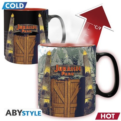 JURASSIC PARK - Tasse Heat Change - 460 ml - Gate - box
