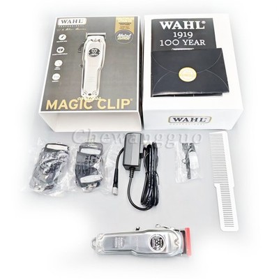 New Wahl Professional 8509 Series Metal Edition Cordless Magic Clip US