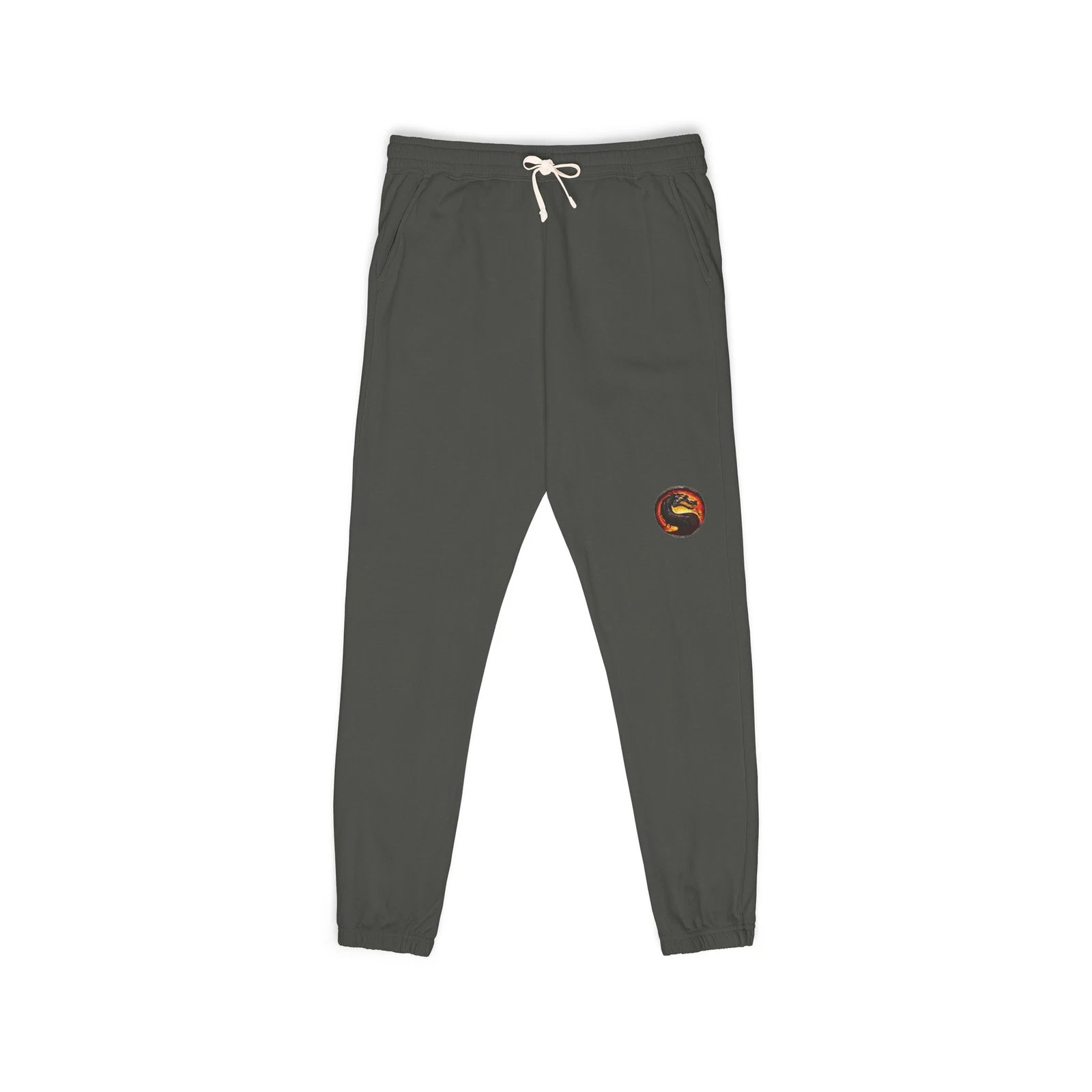 Flaming Skull Logo sweatpants | Fleece Joggers