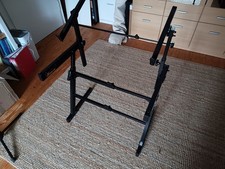 Hercules HCKS-410B Autolock System Z-Style Doppel Keyboard Ständer Piano Stand