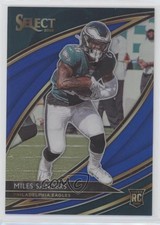 2019 Panini Select Field Level Blue Prizm 46/75 Miles Sanders #232 u6m