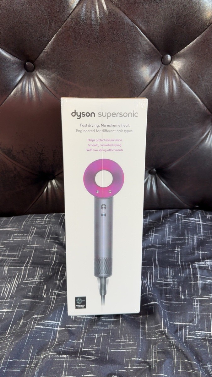 Dyson Supersonic Pink/Silver NEW Sealed Ships Same Day | eBay