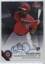 2015 Bowman's Best Best of 2015 Auto Wilmer Difo #B15-WD Auto 00u2