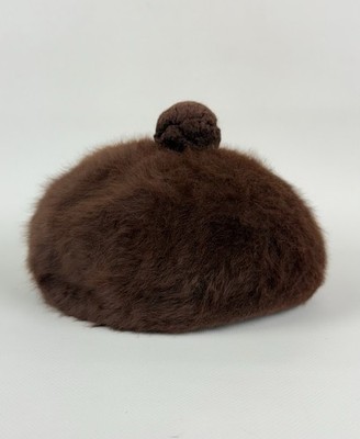 Vintage Kangol Glenda Barett Brown Women s One Size Rare Made in United Kingdom