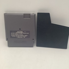 NES 1988 Nitendo NFL Super Bowl Toys LTD. Game Catridge & Sleeve Holder